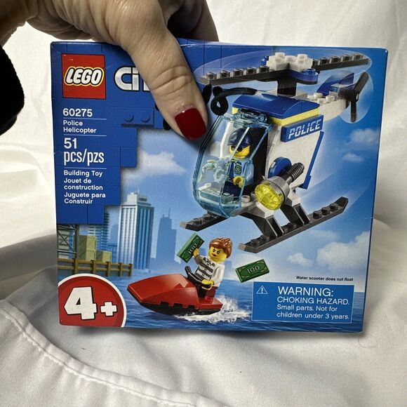 Lego‎ City 60275 Police Helicopter Building Toy Retired 2021 Set- New Sealed Box - Picture 2 of 8